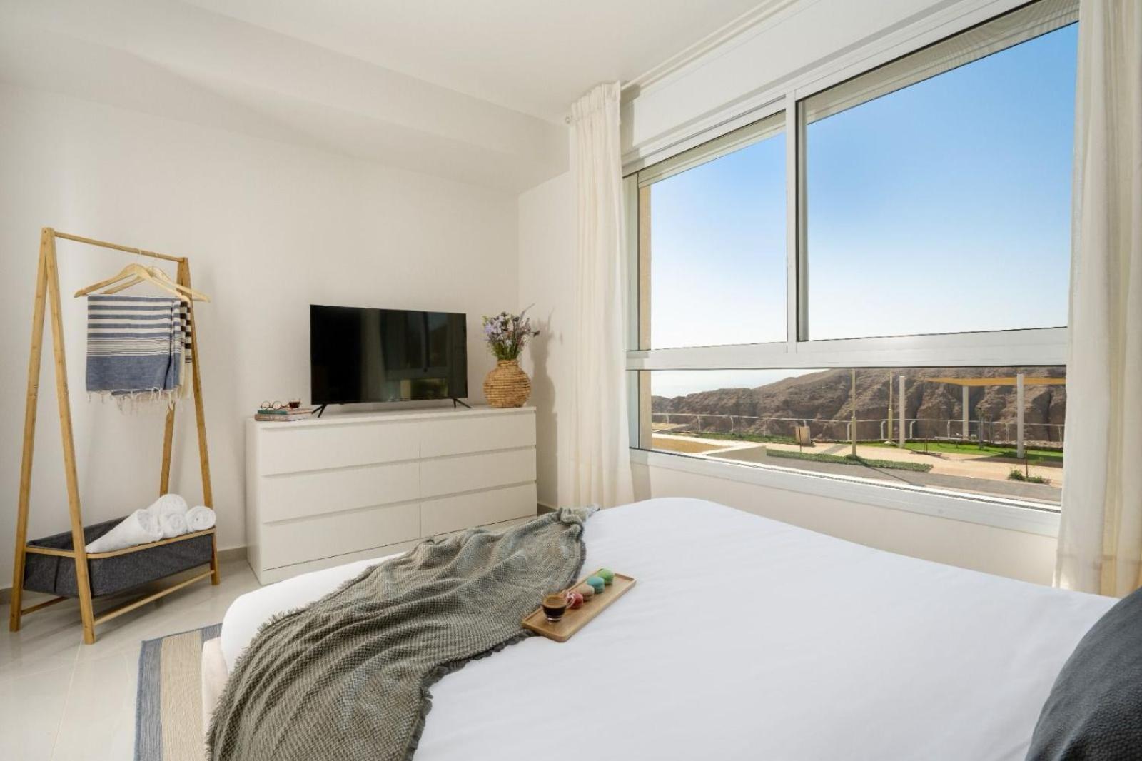 Appartement Mountain And Sea View - Penthouse With Private Pool à Eilat Extérieur photo