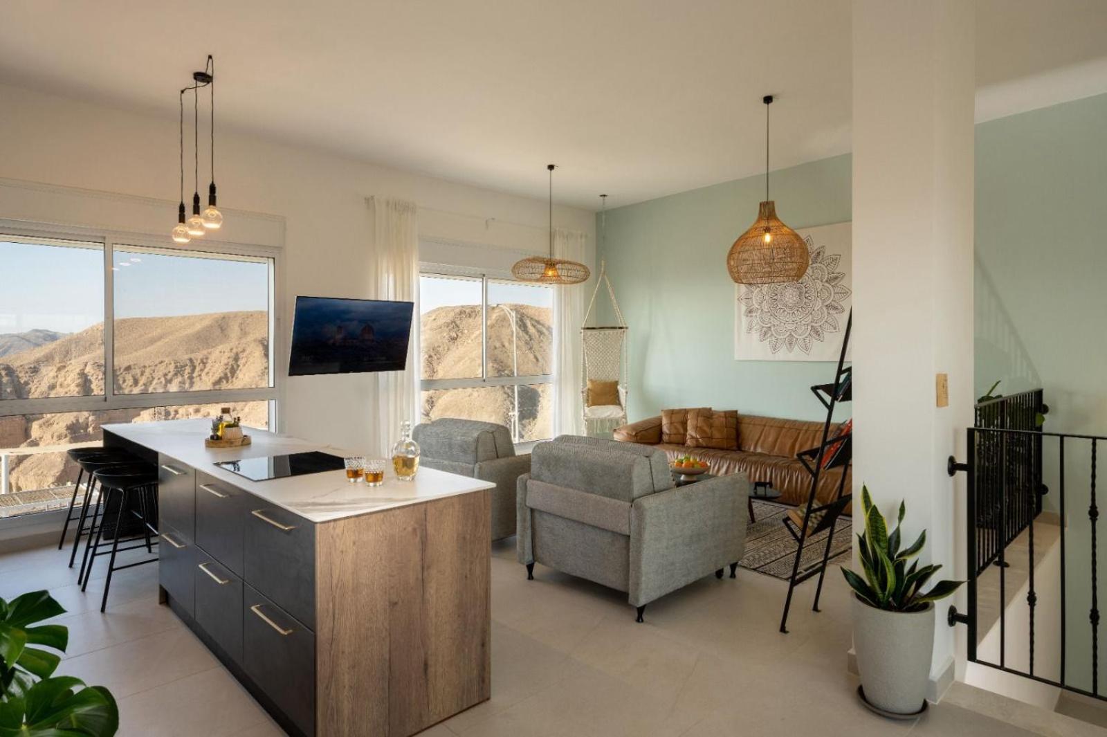 Appartement Mountain And Sea View - Penthouse With Private Pool à Eilat Extérieur photo