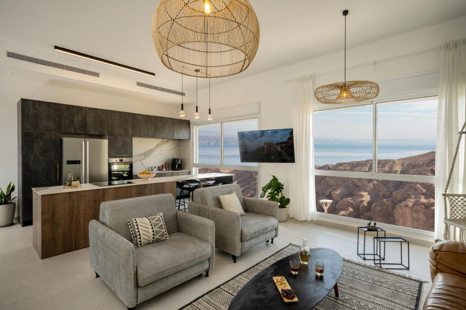 Appartement Mountain And Sea View - Penthouse With Private Pool à Eilat Extérieur photo